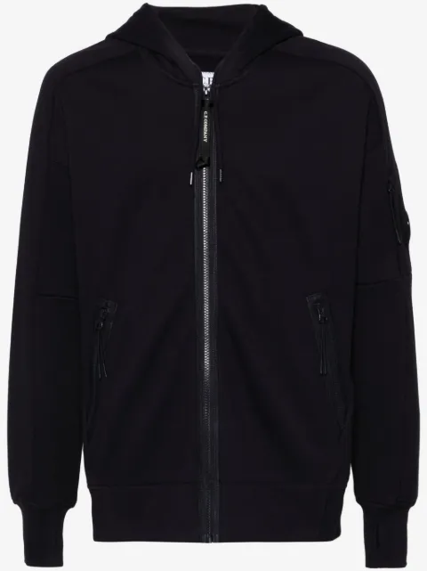 C.P. Company Lens-detailed cotton hoodie