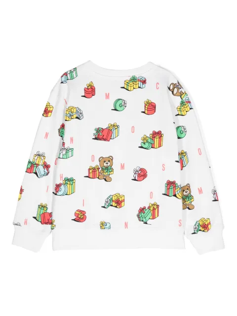 Moschino Kids Teddy Bear-motif sweatshirt