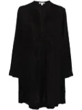 James Perse linen pin-tuck dress - Grey