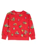 Moschino Kids Teddy Bear-motif sweatshirt - Red