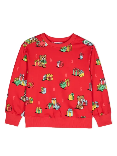 Moschino Kids Teddy Bear-motif sweatshirt