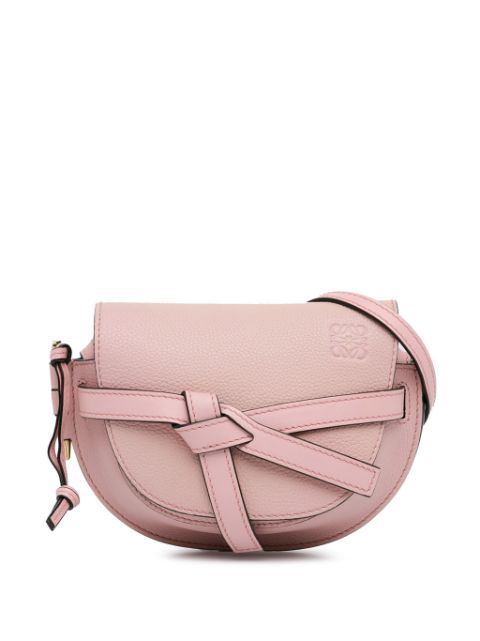 Loewe 2019 Small Leather Gate crossbody bag Women