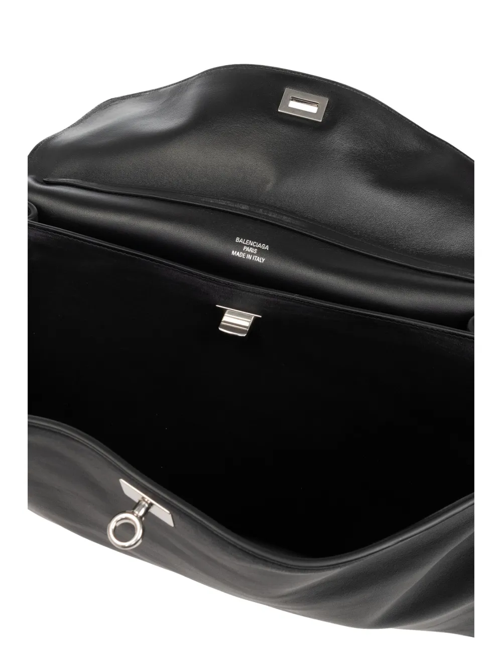 Balenciaga Grote Rodeo shopper met gerafeld effect Zwart