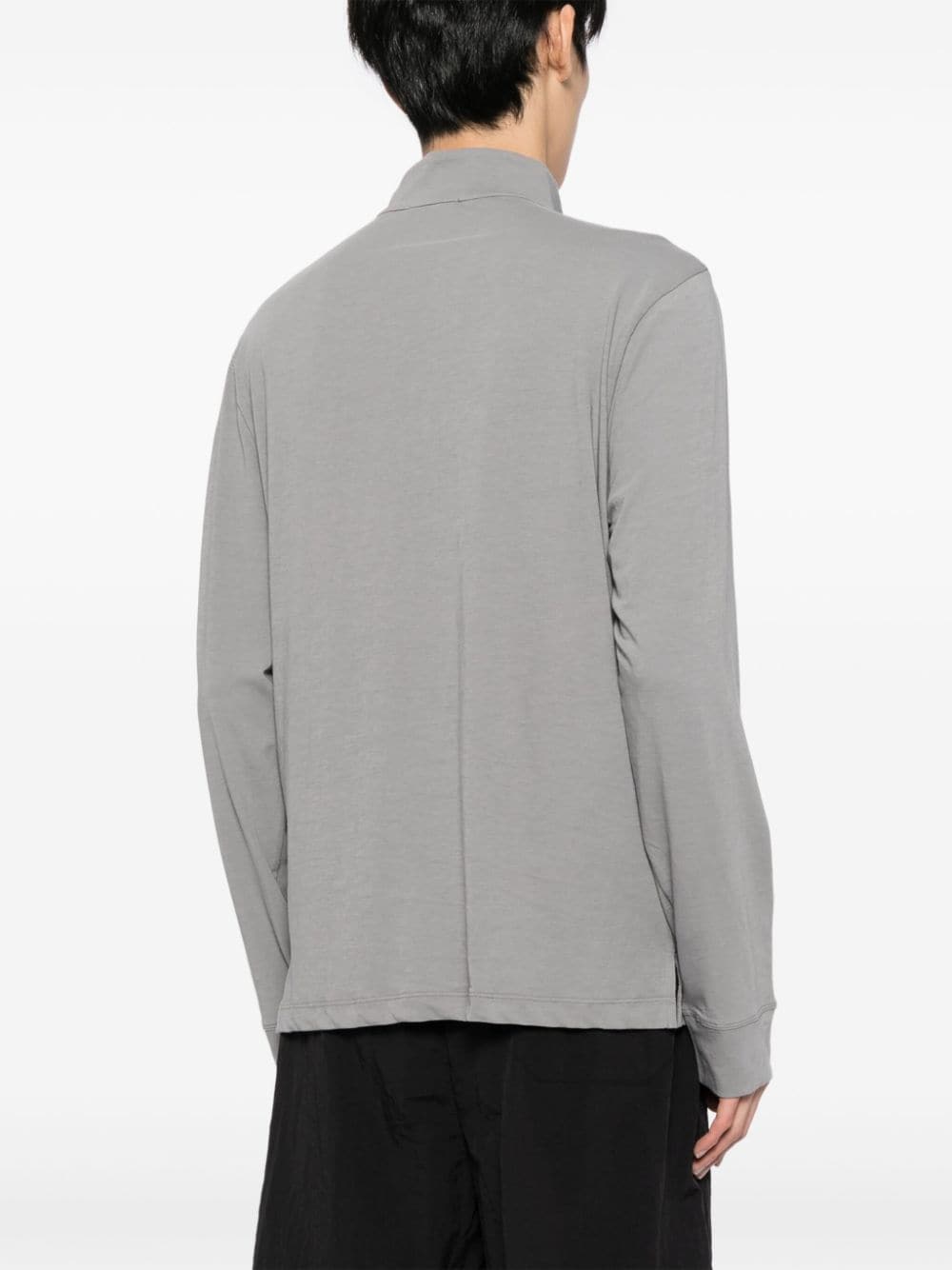 Shop James Perse Clean Finish Jersey In Grey