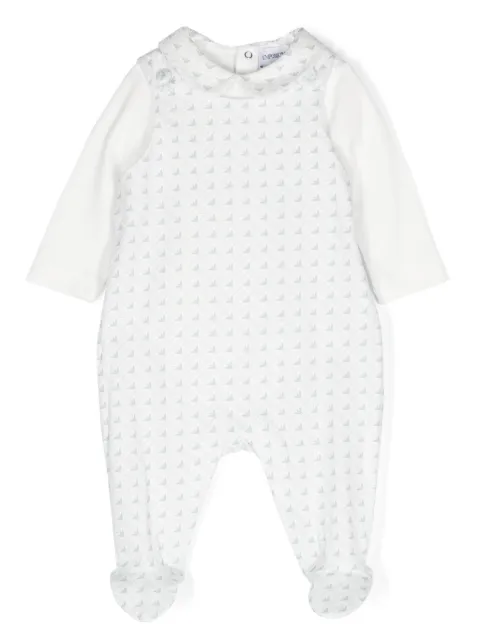 Emporio Armani Kids logo-print babygrow set