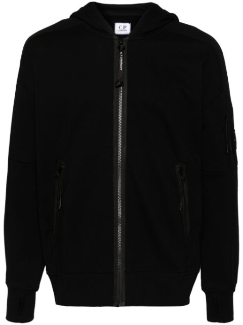 C.P. Company Lens-detailed cotton hoodie