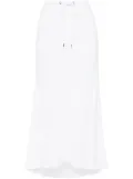 James Perse linen midi skirt - White