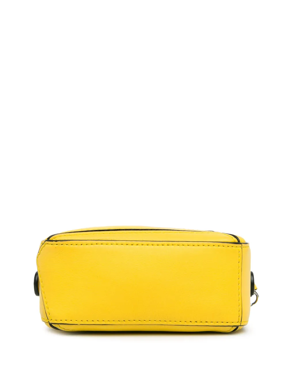 Pre-owned Loewe 2021-2024 Nano Puzzle Satchel In Yellow