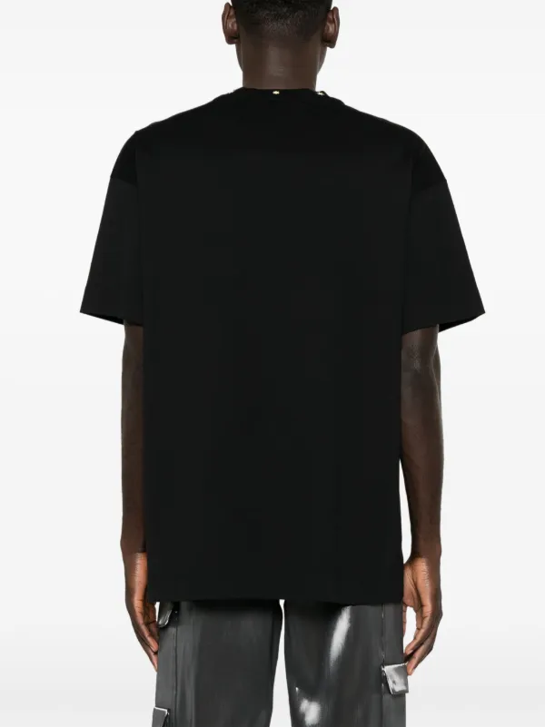 【即完売注意・美品】ジバンシー☆スターワッペン Tシャツ ブラック M Givenchy ロゴ＆スター Tシャツ | ブラック | FARFETCH JP