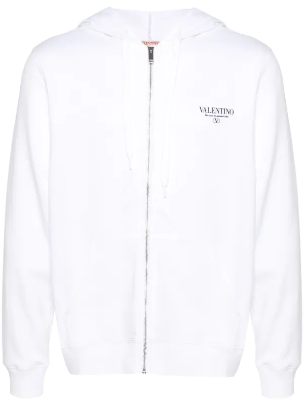 Valentino white sweatshirt sale