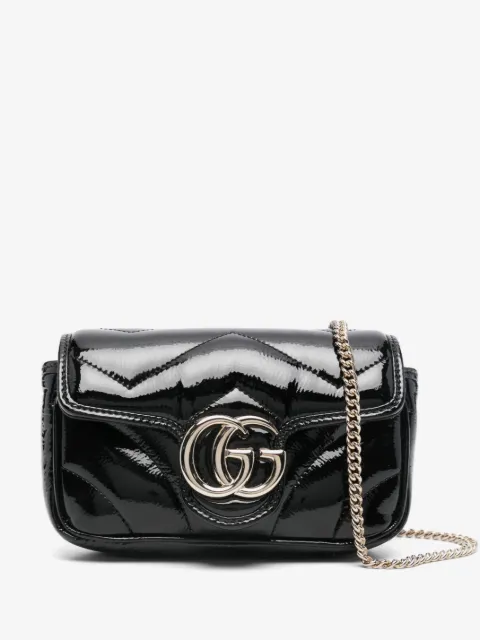 Gucci super mini GG Marmont shoulder bag