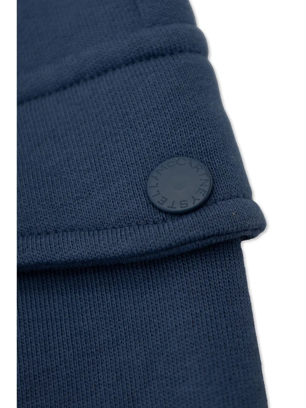 Stella McCartney Kids Trainingsbroek met toelopende pijpen Blauw