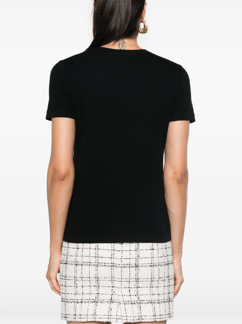BOMPARD T-shirt met print Zwart