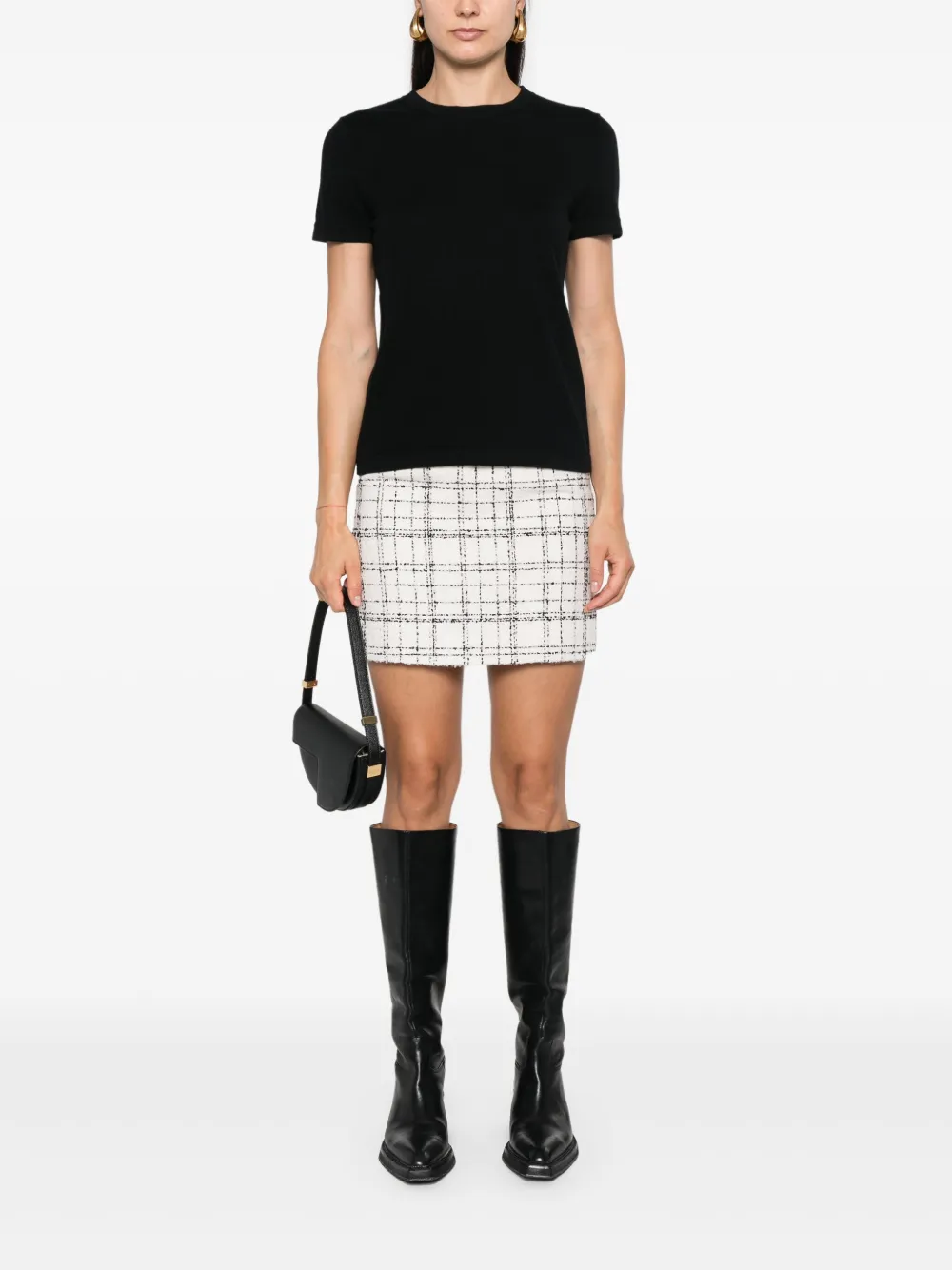 BOMPARD T-shirt met print Zwart