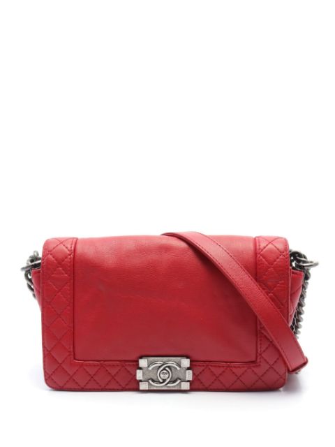 CHANEL 2013-2014 Boy shoulder bag Women