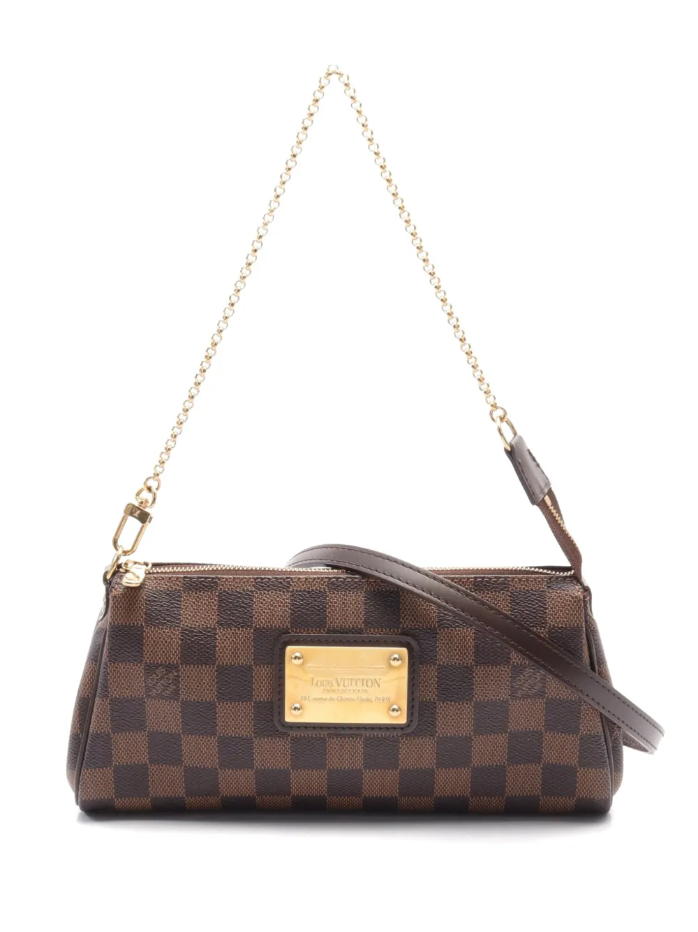 Click to view more detailed imagery on our partner's website Pre-owned Louis Vuitton 2010 Eva Two-way Shoulder Bag In Brown