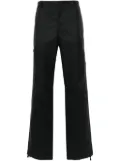 Moncler logo-patch cargo trousers - Black