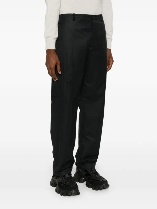 MONCLER ブラック カーゴパンツ MONCLER Matt Black モンクレール マットブラック カーゴパンツ