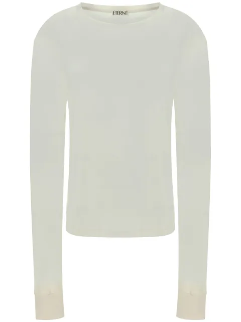 ÉTERNE Klassisches Langarmshirt