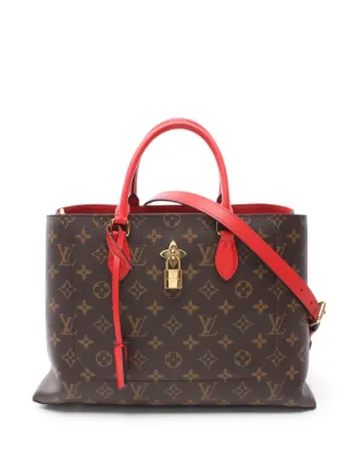 Louis Vuitton Pre Owned 2019 Coquelicot two way Handbag Brown FARFETCH PH