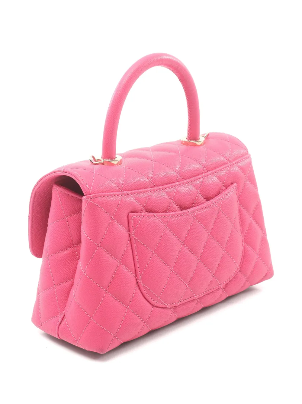 CHANEL Pre-Owned 2021 Coco two-way handbag - Roze