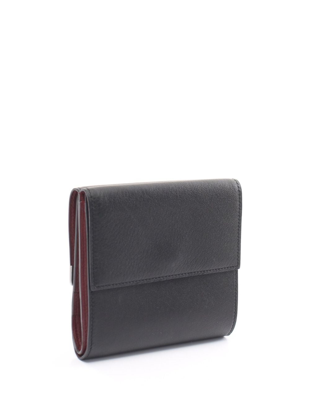 Cartier 2010s Must Line tri-fold leather wallet - Zwart