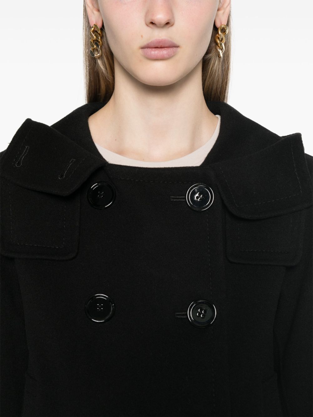 'S Max Mara Time wool double-breasted jacket Women