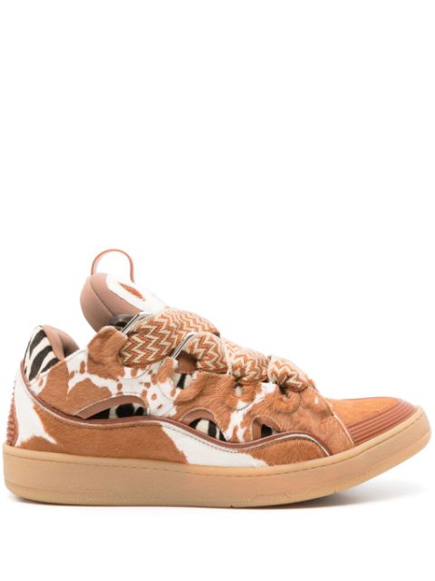 Lanvin Curb leather sneakers Men