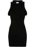Jean Paul Gaultier jersey mini dress - Black