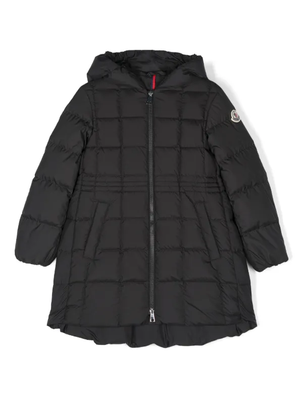 Moncler Enfant Arina パデッドコート | ブラック | FARFETCH JP