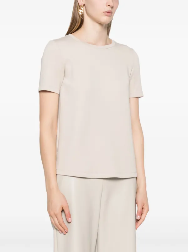 Tシャツ・カットソー MAX MARA STUDIO Women Tops 2516941024600 SUGHERO 009 White Max Mara Studio(マックスマーラ ステュディオ) Tシャツ