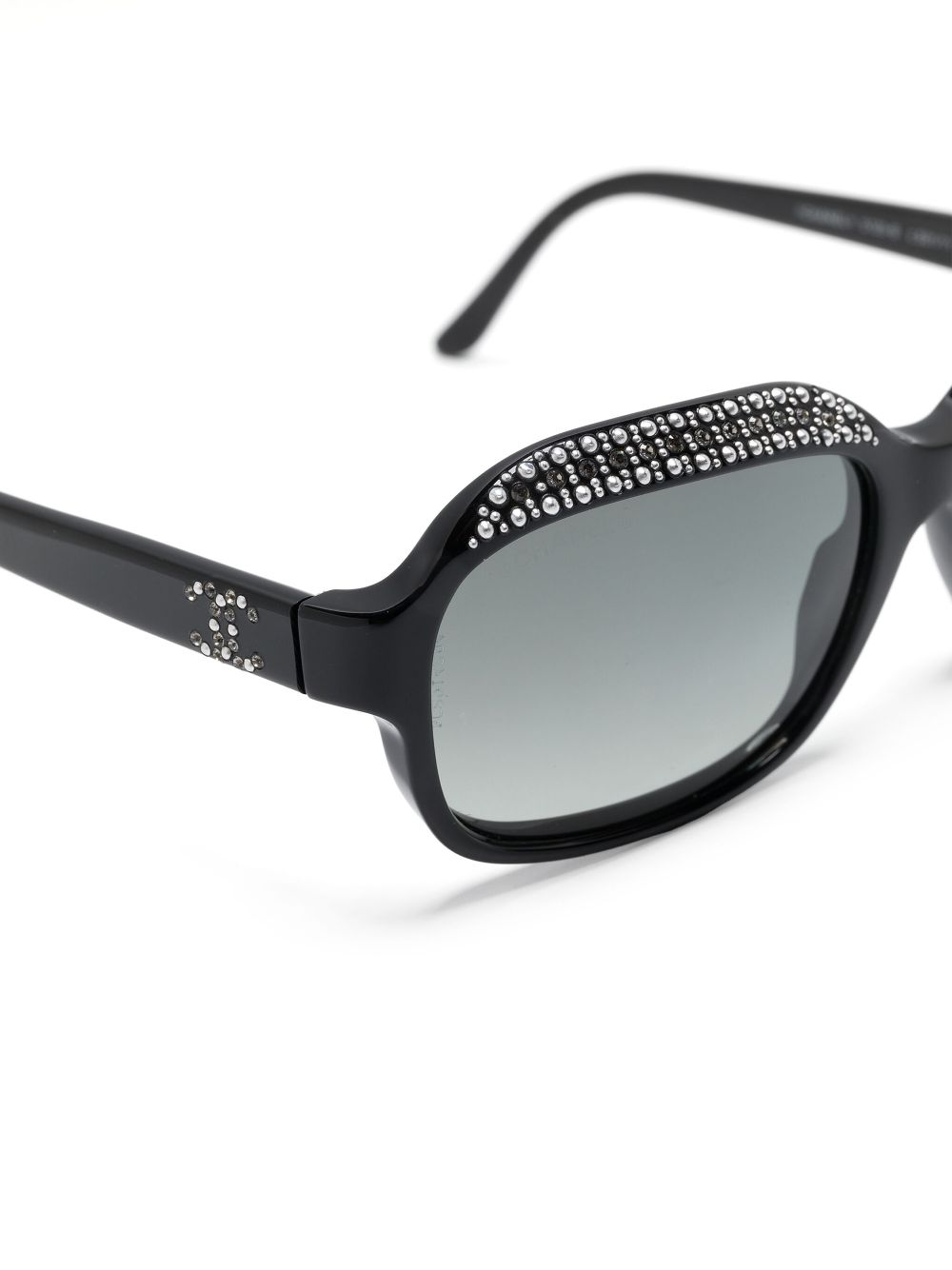 CHANEL 2000's rectangle-frame sunglasses Women