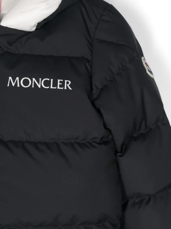 Moncler Enfant Xola Padded Snowsuit Set | Blue | FARFETCH