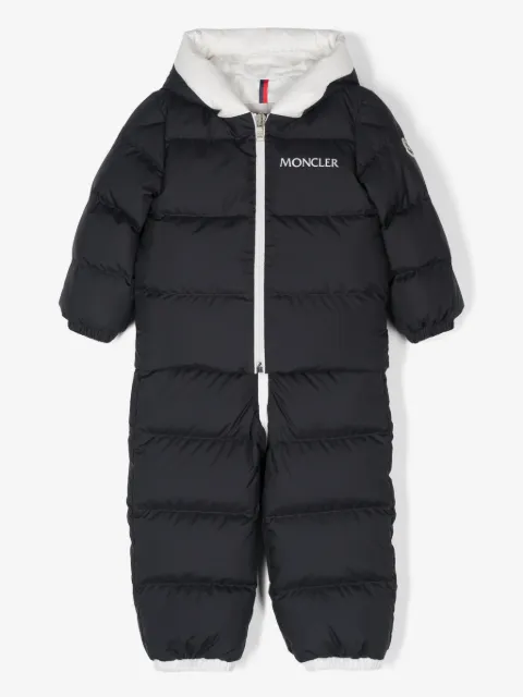 Moncler Enfant дутый комбинезон Xola