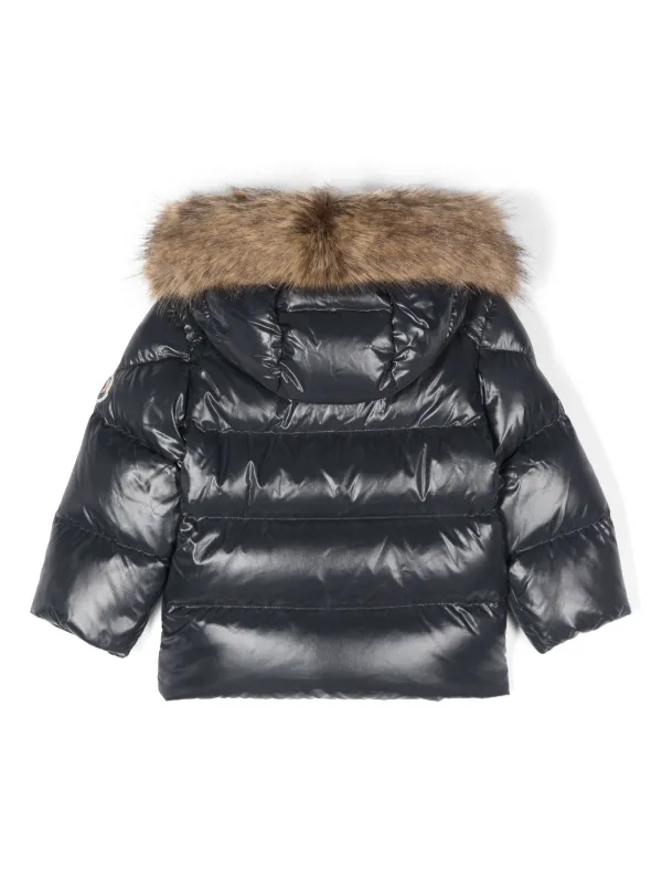 Moncler Enfant K2F Padded Jacket Blue FARFETCH IN