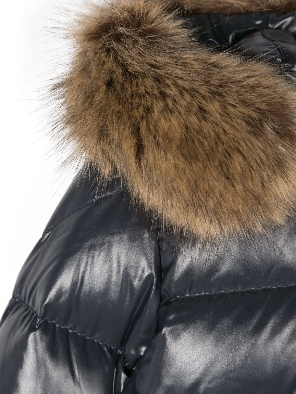 Moncler Enfant K2F gewatteerd jack Blauw