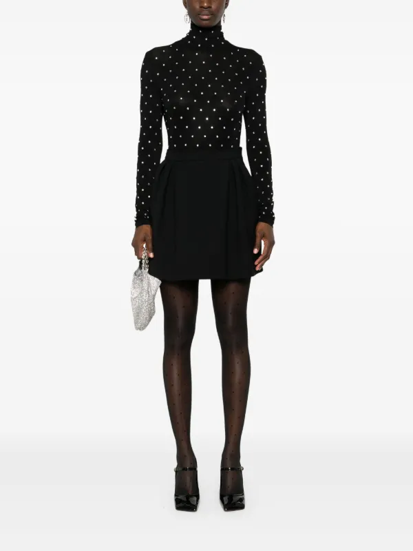 ワンピース ALESSANDRA RICH Women Mid Skirts 24AFABX3871K4394 0060 Black Alessandra Rich Skirt with decorative pockets | Women's