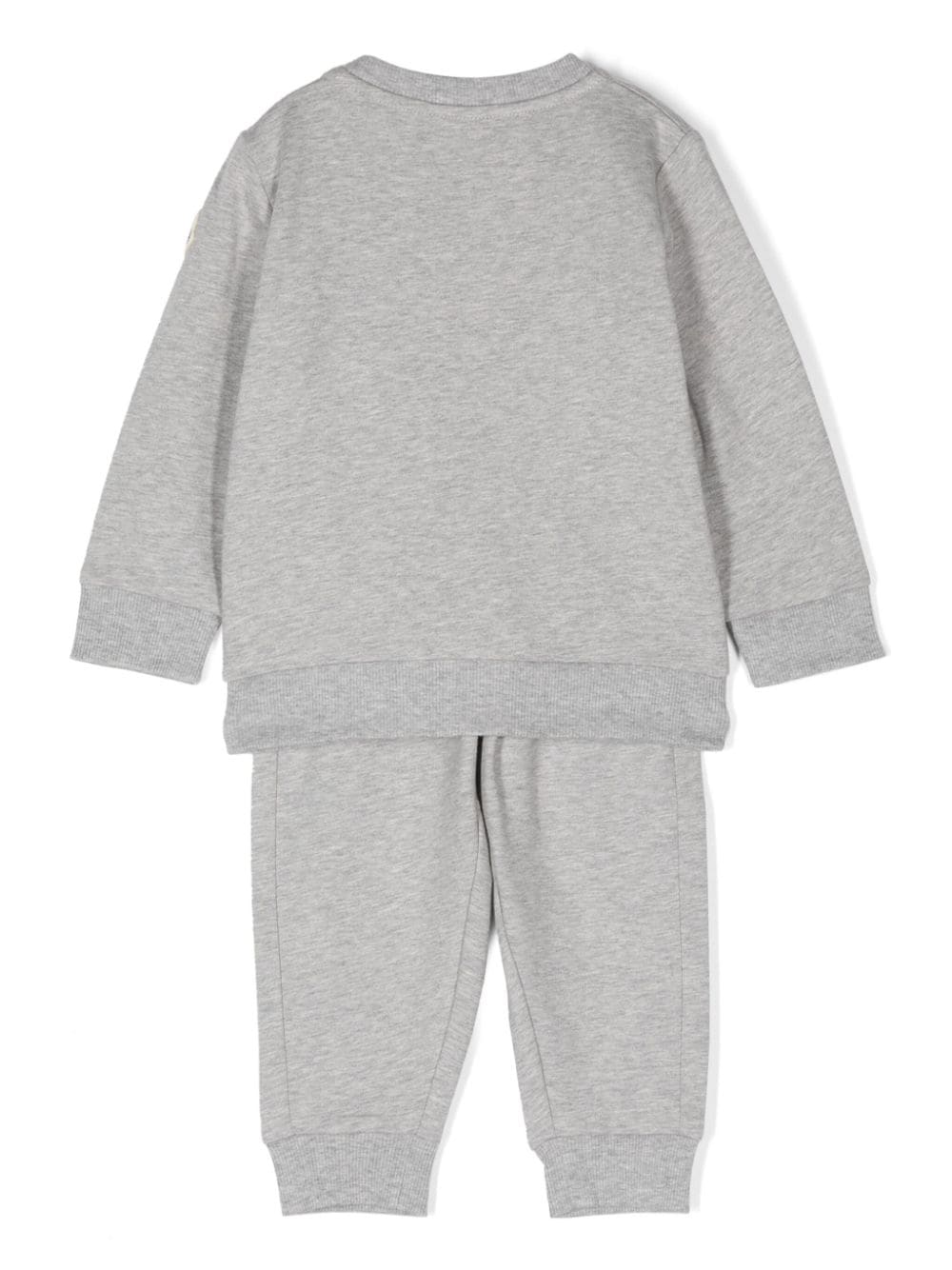 Moncler Enfant logo-print tracksuit set - Grijs