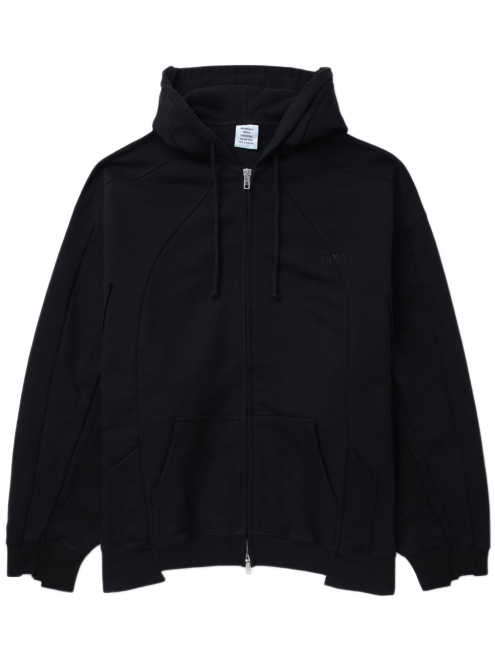 zip-up hoodie