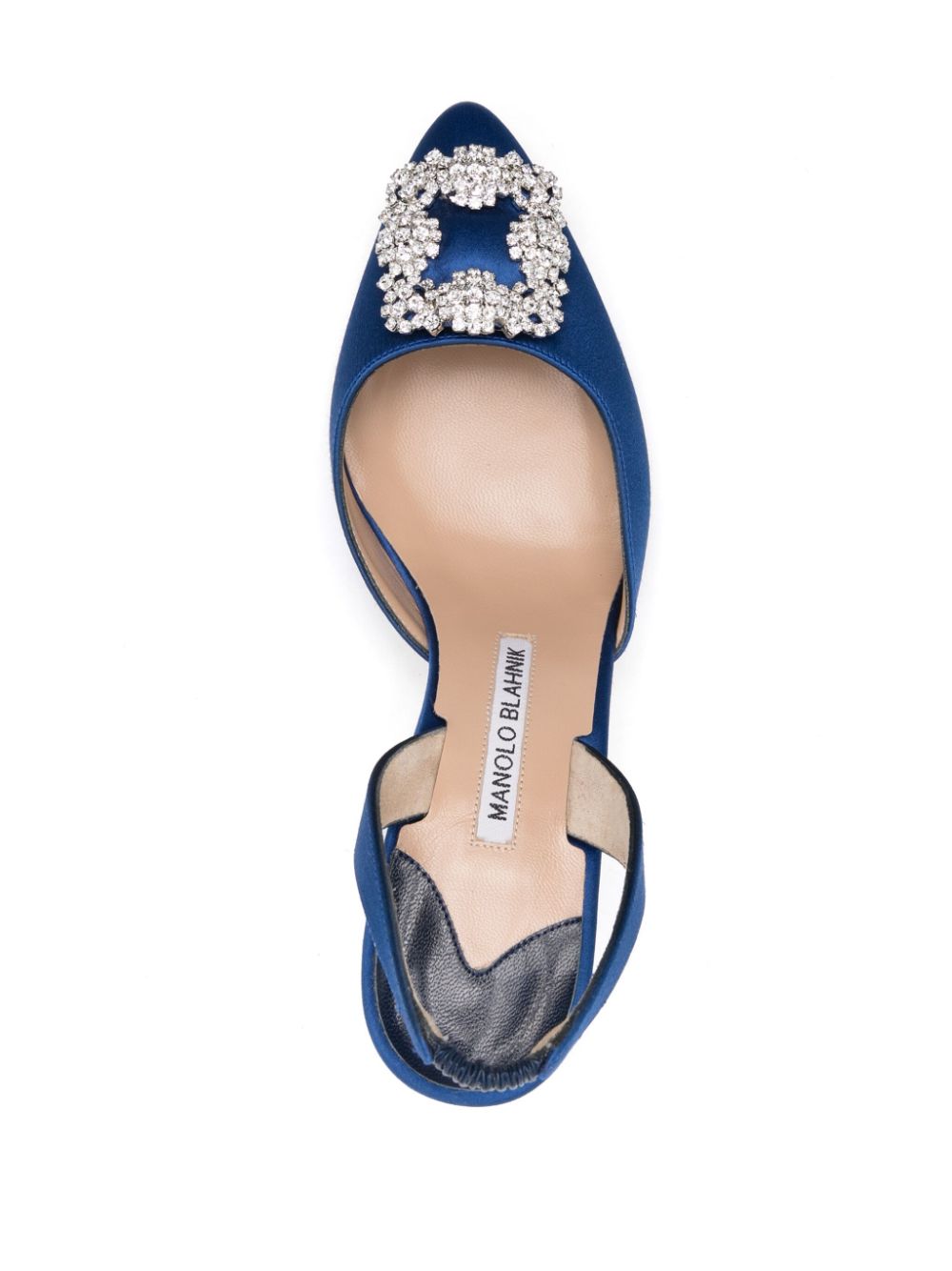 Manolo Blahnik Hangisli 85mm slingback pumps Blue