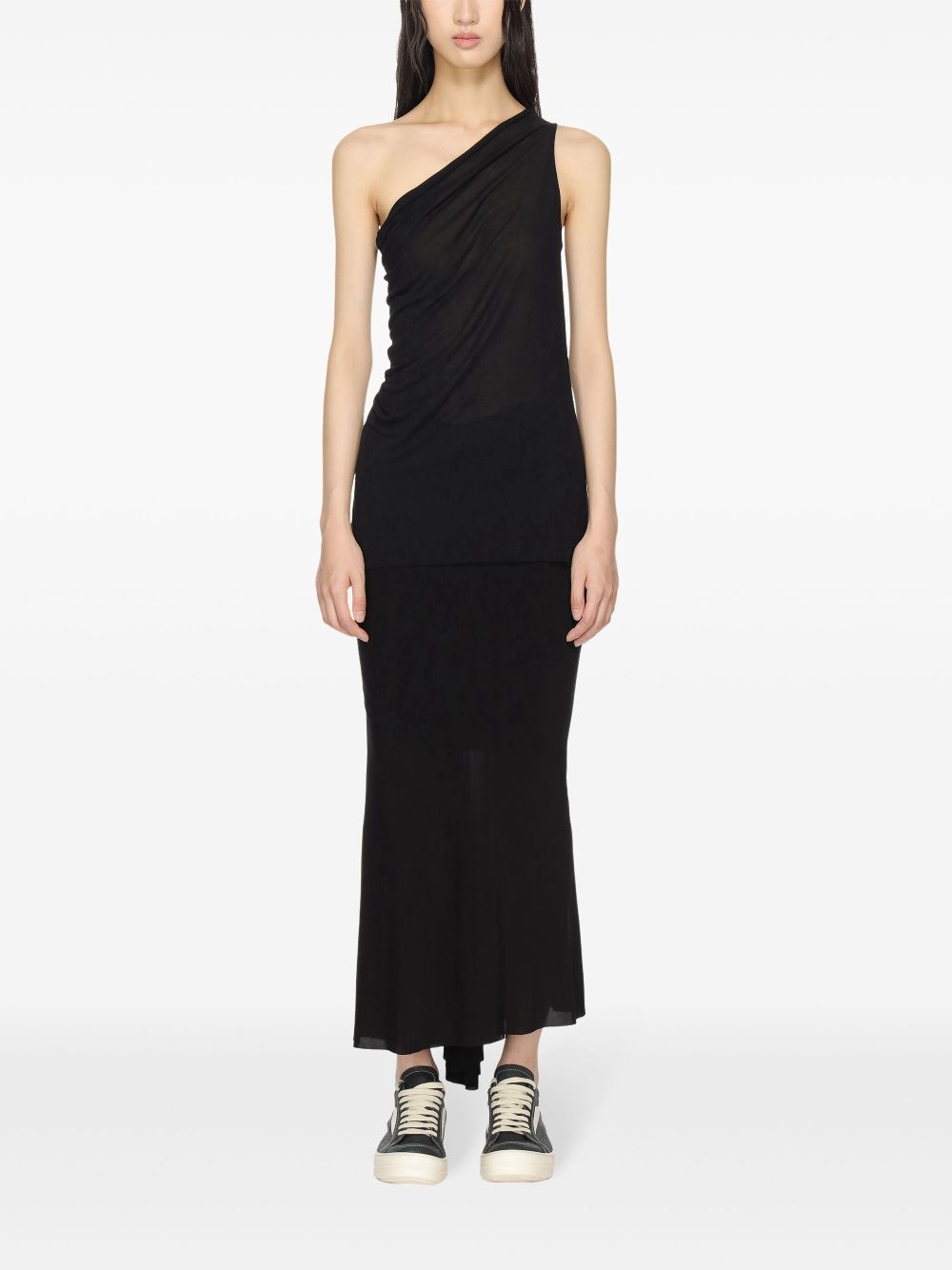 Rick Owens Calf Bias maxi-skirt - Black