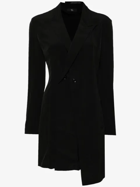 Y's asymmetric double-front blazer