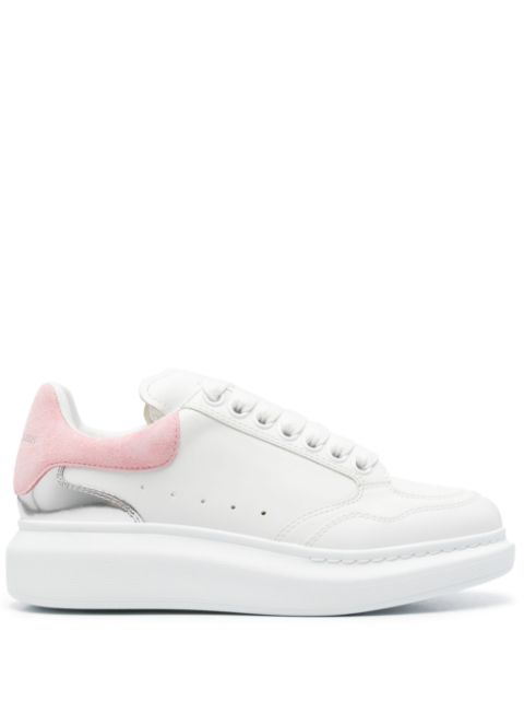 Alexander McQueen Oversized leather sneakers Women