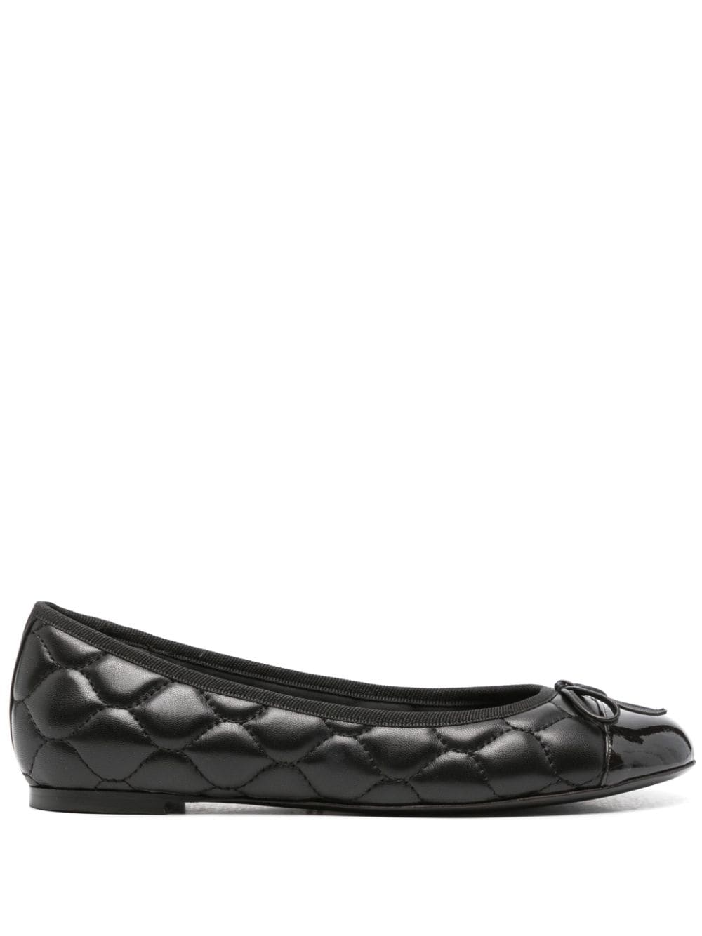 Shop Roberto Festa Fly Nappa Ballerina Shoes In Black