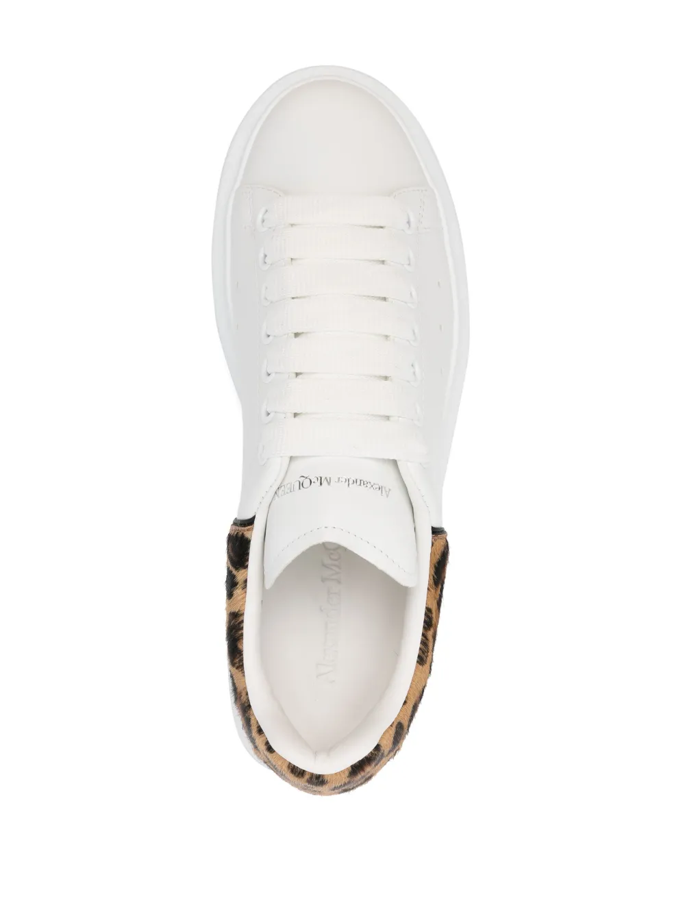 Alexander McQueen Sneakers Oversize In Pelle Bianco FARFETCH IT