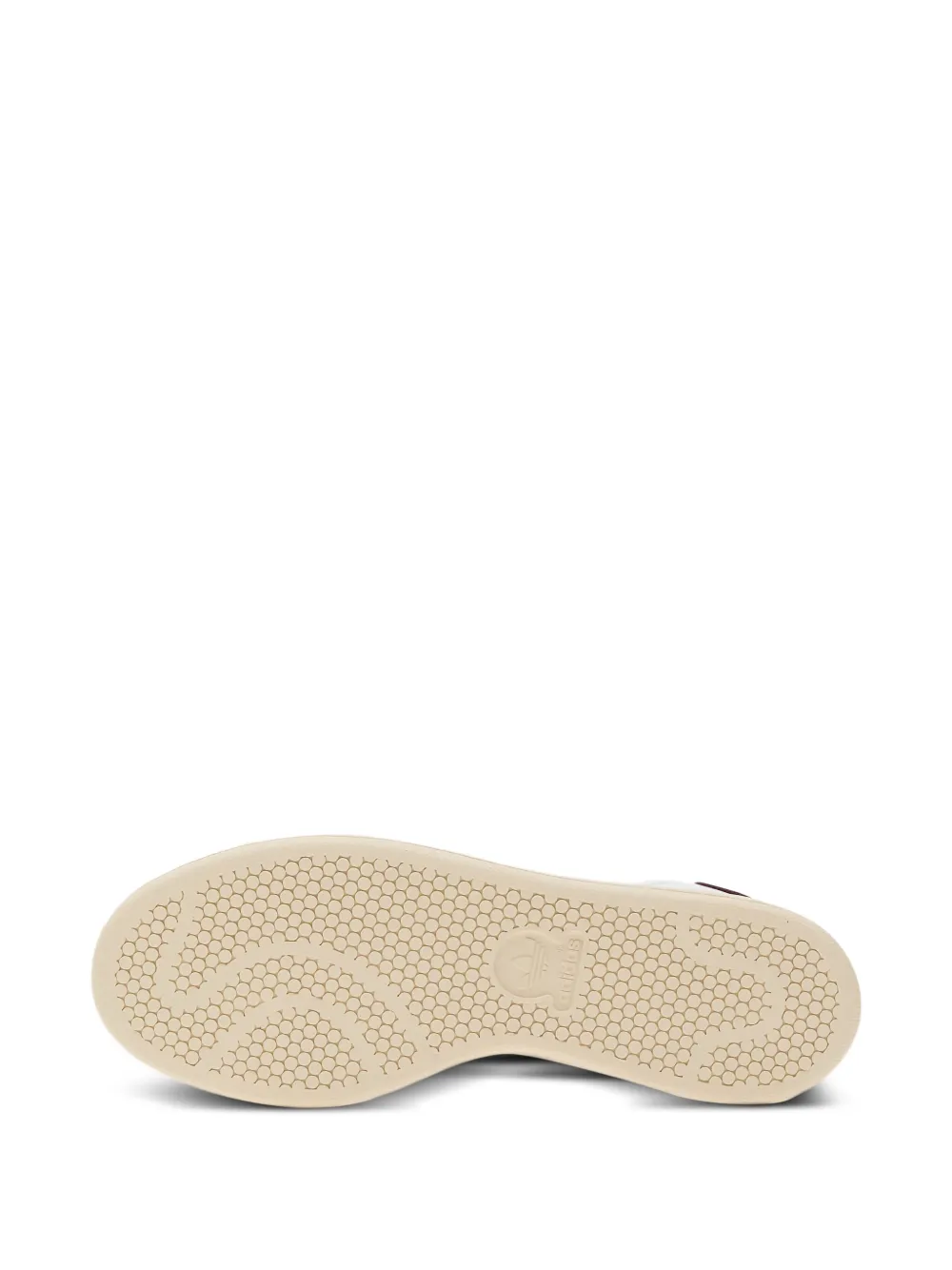 Adidas Originals Leather Stan Smith Low-top Sneakers With Golden Effect Logo In White