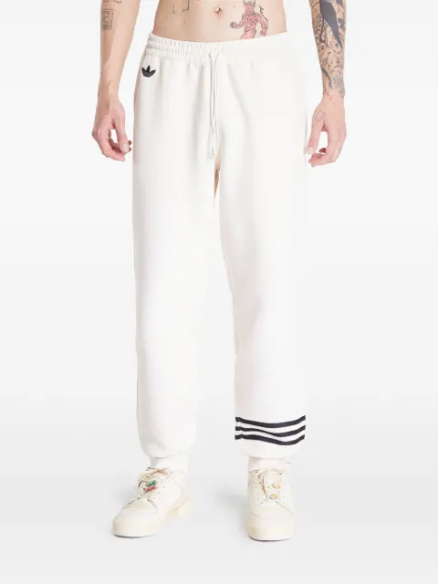 adidas elasticated-waistband track pants