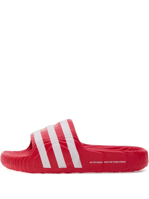 adidas logo-print slippers