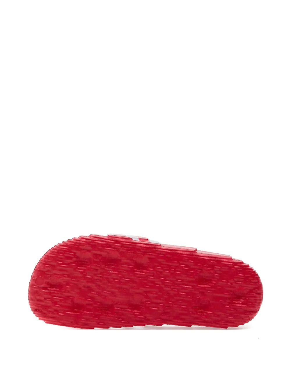 adidas Slippers met logoprint Rood