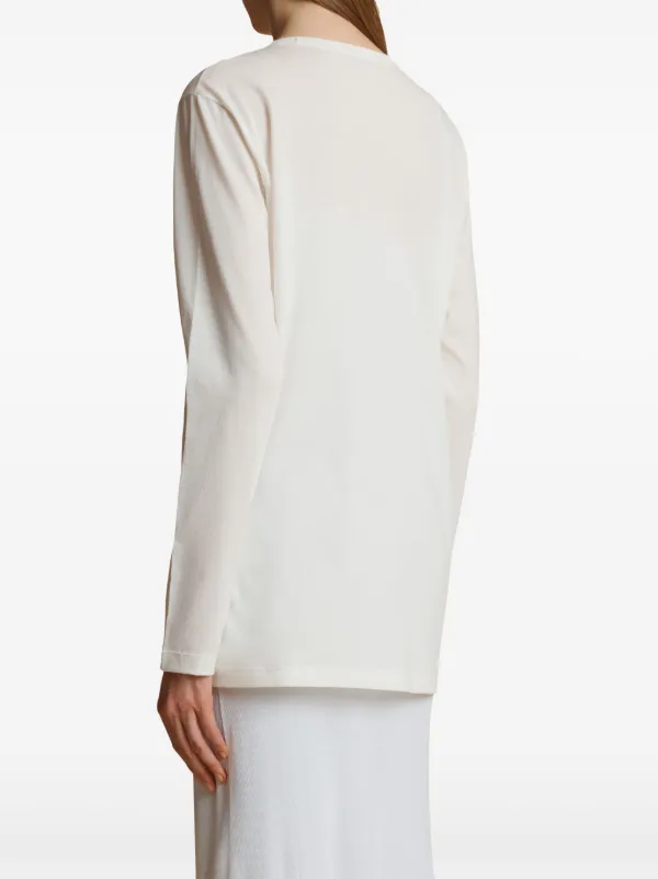 Tシャツ・カットソー KHAITE Women Tops 2196138 100 White Women's Khaite Tops | Nordstrom